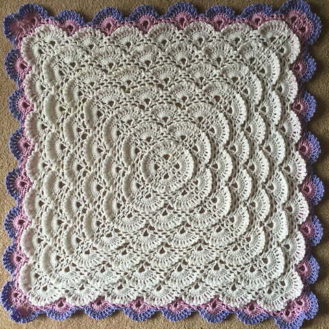 Fluffy meringue 2025 crochet blanket pattern