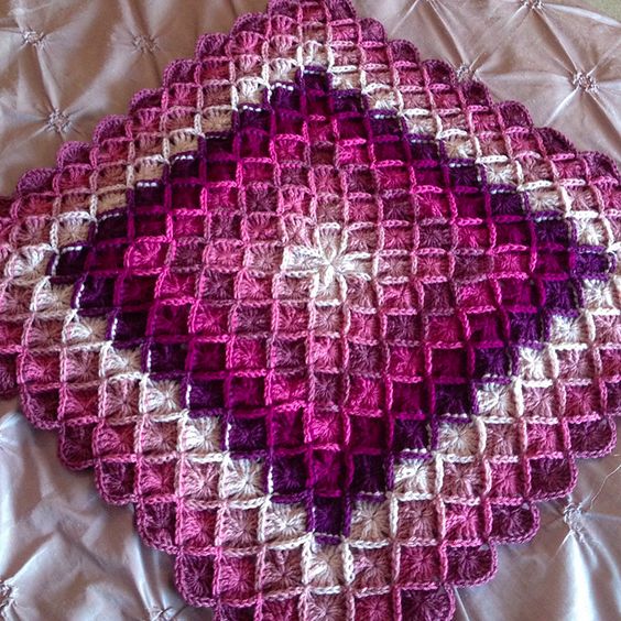 Crochet bavarian discount stitch blanket pattern