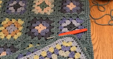 Afghan Blanket Granny Square