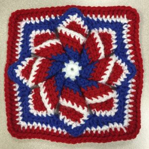 Crochet Pinwheel Star