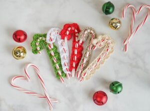 Crochet Christmas Candy Cane
