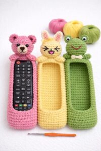 Crochet control holder