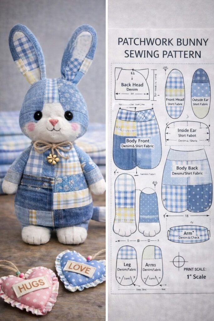 patchwork rabbit